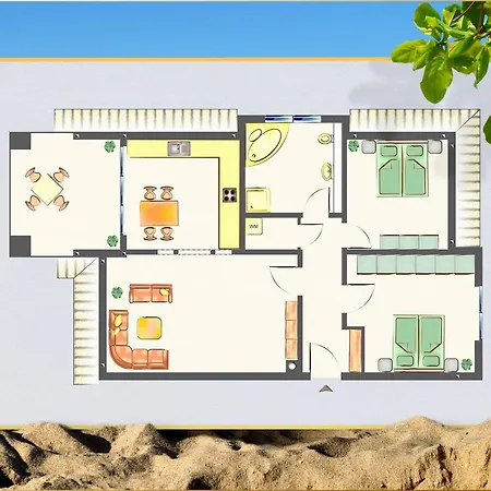 Hauptstrasse 102 Whg 4 شقة Koserow